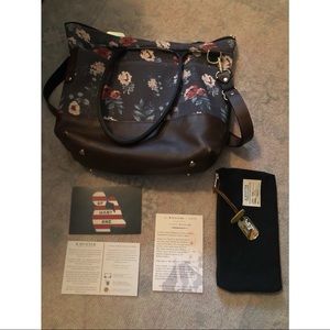R. Riveter Williams Tote Vintage Botanical- Floral